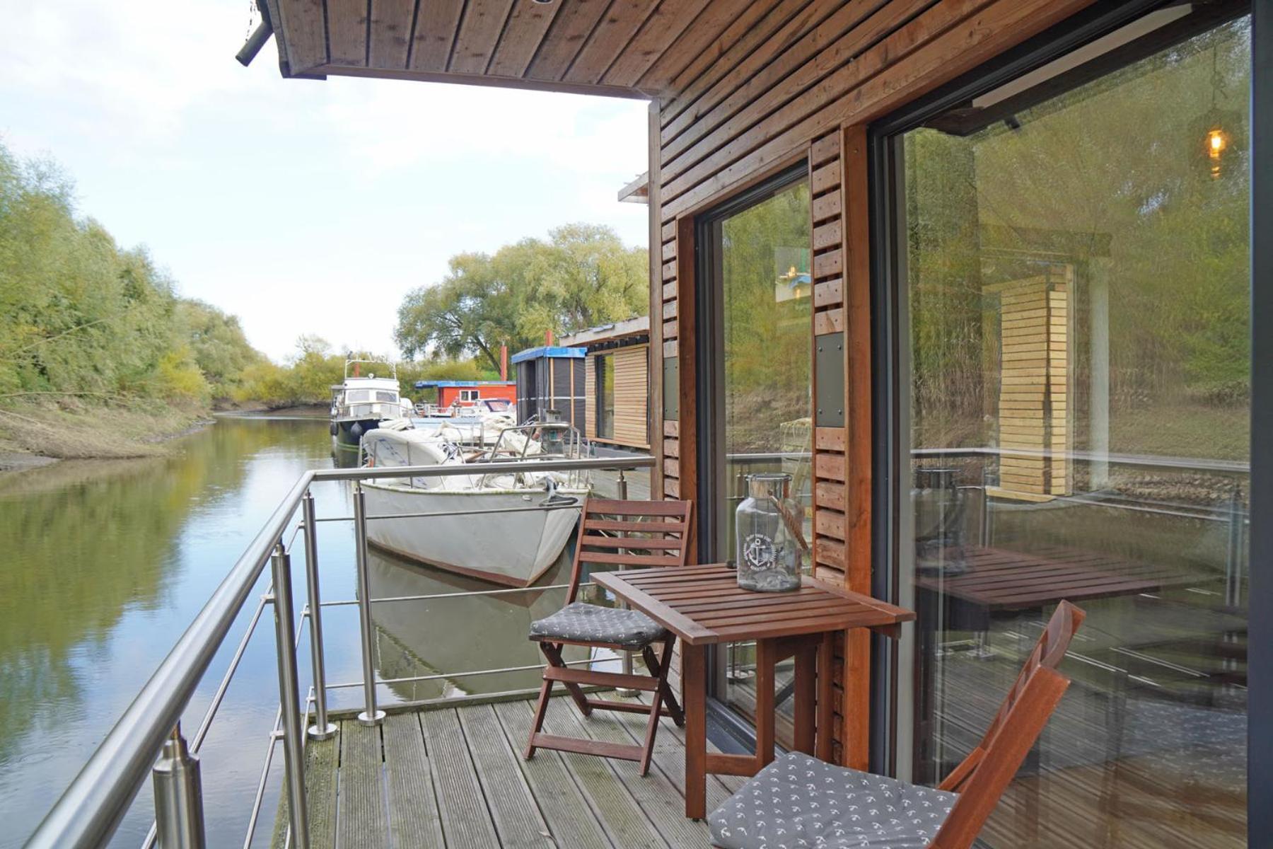 Villa Hausboot Stoeckte Winsen  Exterior foto