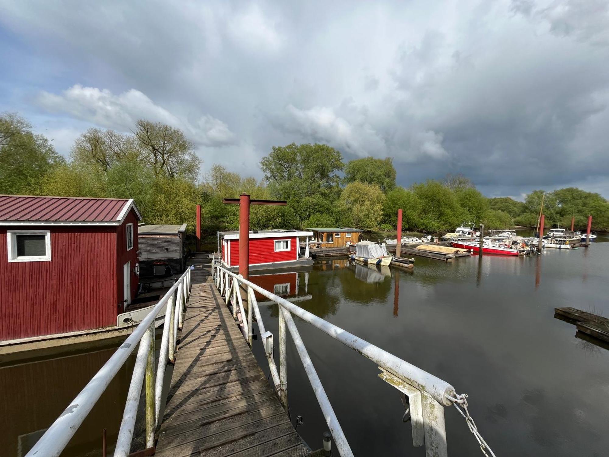 Villa Hausboot Stoeckte Winsen  Exterior foto