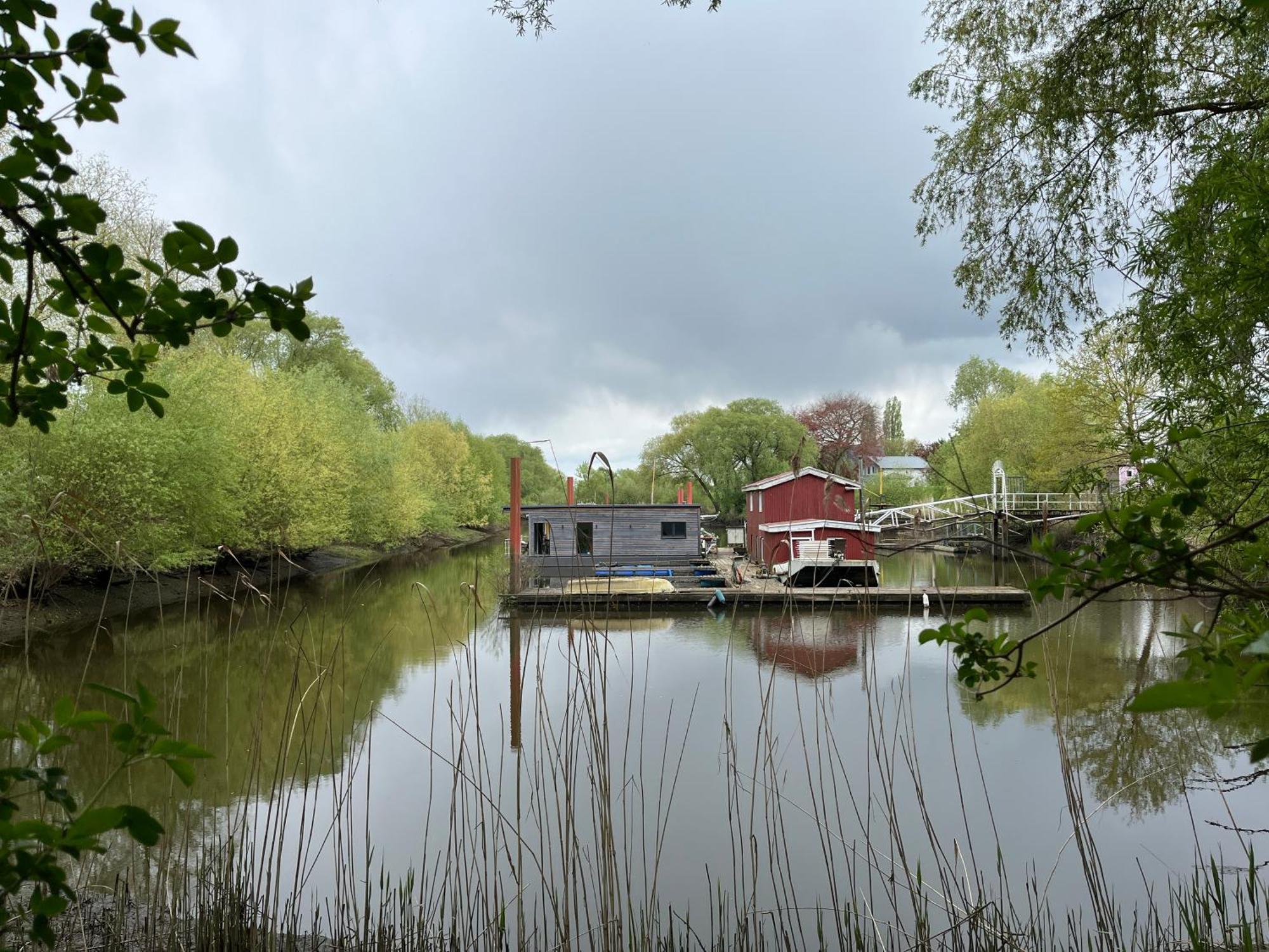 Villa Hausboot Stoeckte Winsen  Exterior foto