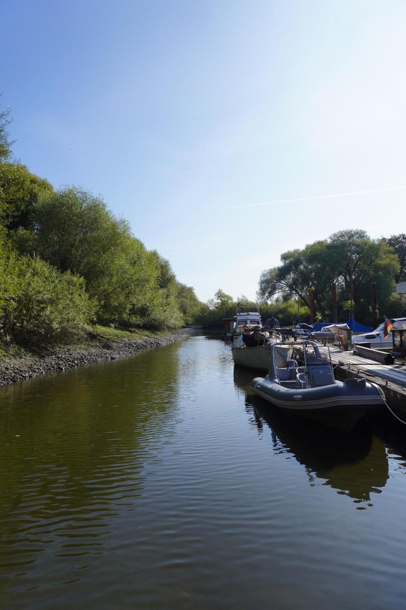 Villa Hausboot Stoeckte Winsen  Exterior foto